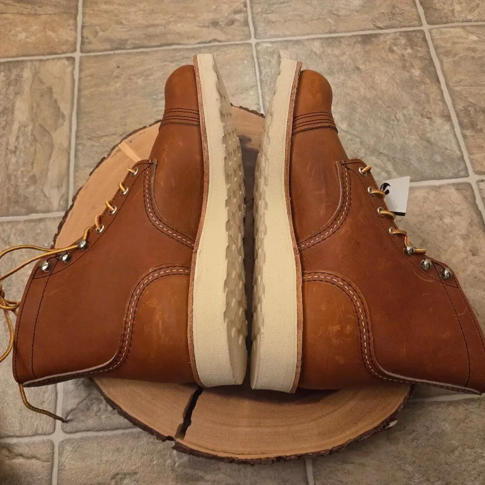 Red Wing Iron Ranger Traction Tred Mens Boot Size 7.5 Oro Legacy Leather 6 Inch
